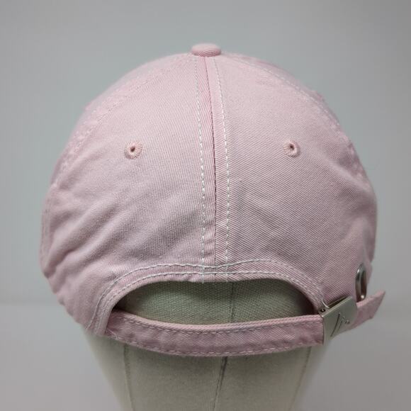 Blue Eprtngs Ranch Slideback Baseball Cap Pink OS Adjustable Embroidered Ha - Picture 6 of 9